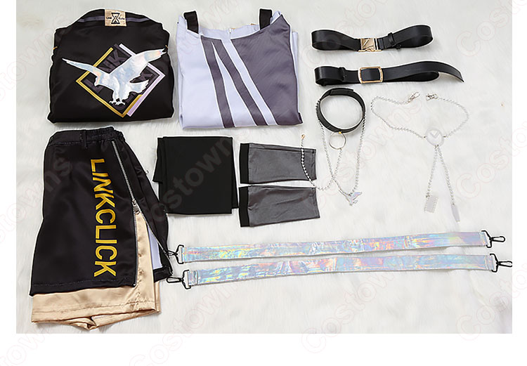 あんスタ 影片みか コスプレ衣装 あんさんぶるスターズ×時光代理人 「スカウト!光影の欠片 Black篇」 cosplay 仮装 変装-10