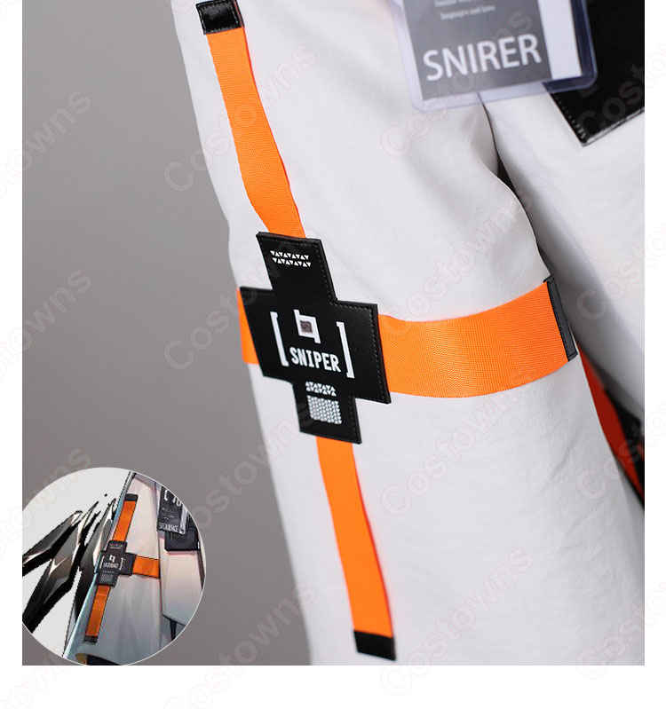 アークナイツ イグゼキュター コスプレ衣装-5