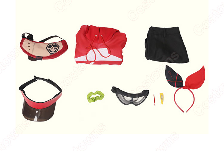 ピザハット×原神 アンバー コスプレ衣装-8