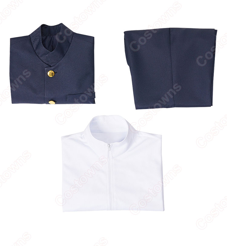 トモダチゲーム 片切友一 制服 コスプレ衣装-6