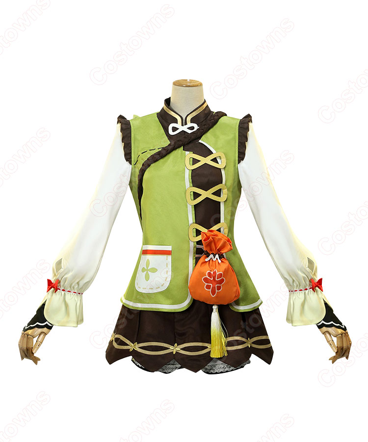 商品画像：火花 原神 コスプレ 瑶瑶 ヨォーヨ 衣装 ※ウィッグ 靴 追加可 1