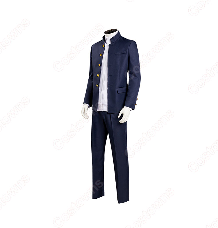 トモダチゲーム 片切友一 制服 コスプレ衣装-3