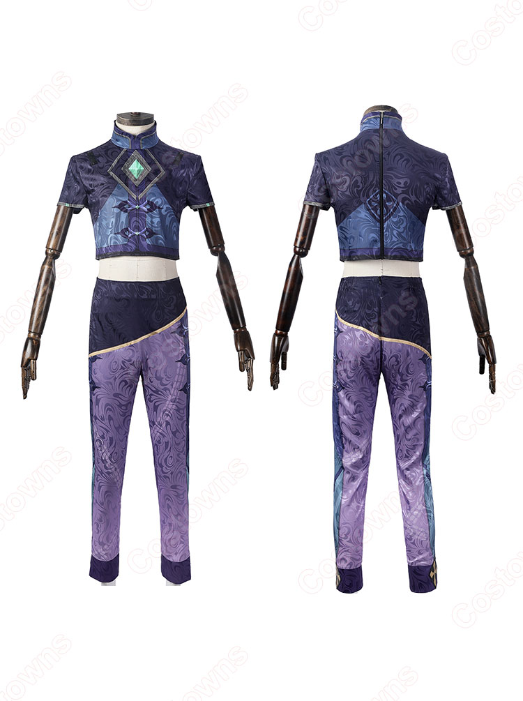 白朮 コスプレ衣装 『原神』 璃月港 不卜廬 薬局 店主 cosplay 仮装 変装-5