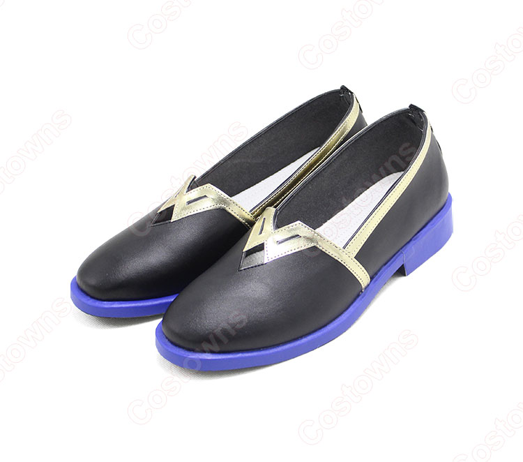 白朮 コスプレ靴『原神』 璃月港 不卜廬 薬局 店主 コスプレ シューズ コスプレ用 道具 男女兼用-3