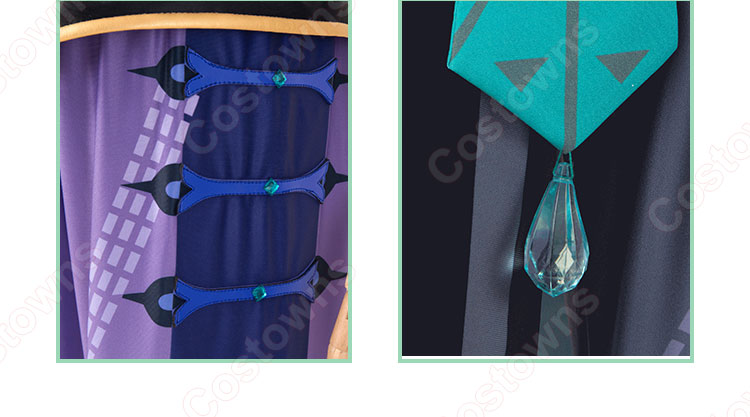 原神 白朮(びゃくじゅつ) コスプレ衣装-8