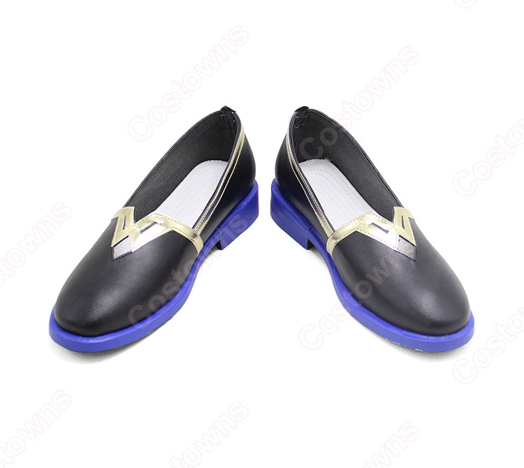 白朮 コスプレ靴『原神』 璃月港 不卜廬 薬局 店主 コスプレ シューズ コスプレ用 道具 男女兼用-2