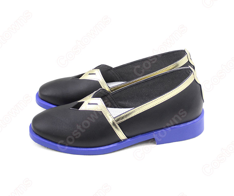 白朮 コスプレ靴『原神』 璃月港 不卜廬 薬局 店主 コスプレ シューズ コスプレ用 道具 男女兼用-4