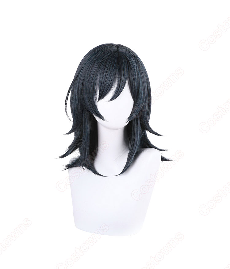 処刑少女の生きる道 トキトウ・アカリ コスプレウィッグ-1