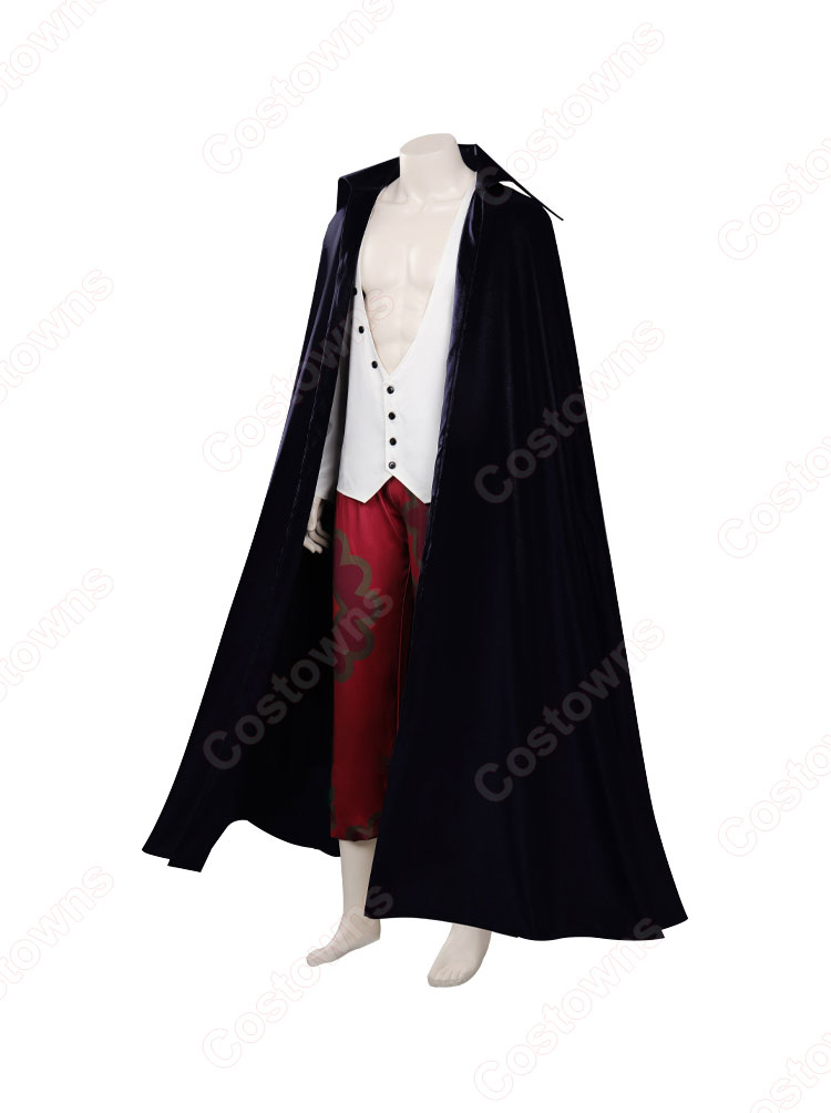 ワンピース映画2022 シャンクス コスプレ衣装 『ONE PIECE FILM RED』cosplay 仮装 変装-4