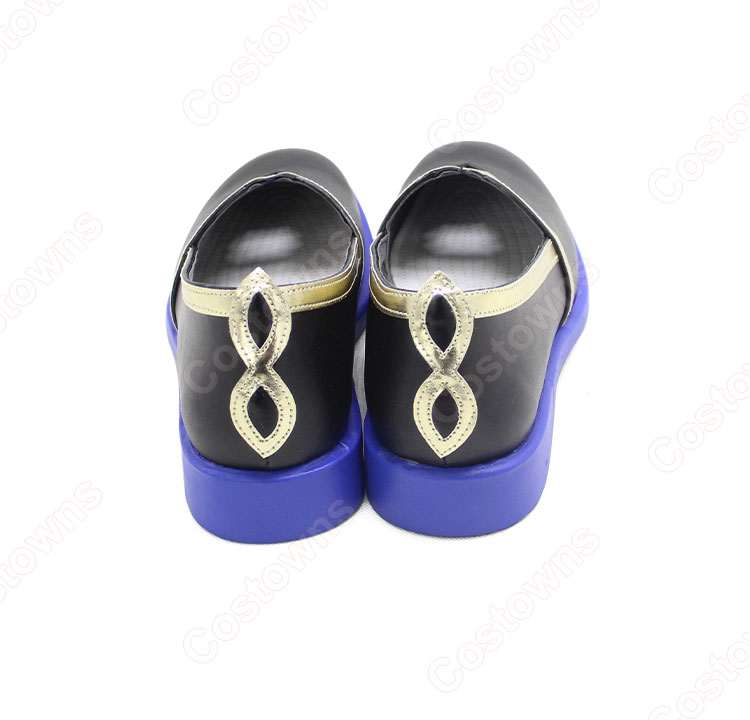 白朮 コスプレ靴『原神』 璃月港 不卜廬 薬局 店主 コスプレ シューズ コスプレ用 道具 男女兼用-5