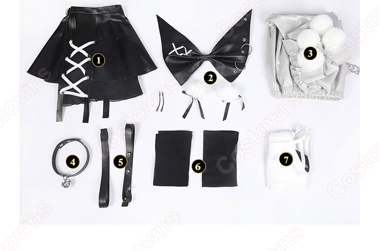 PA15 フロレンス ホワイトデー コスプレ衣装 『ドールズフロントライン:ニューラルクラウド』 cosplay 仮装 変装-16