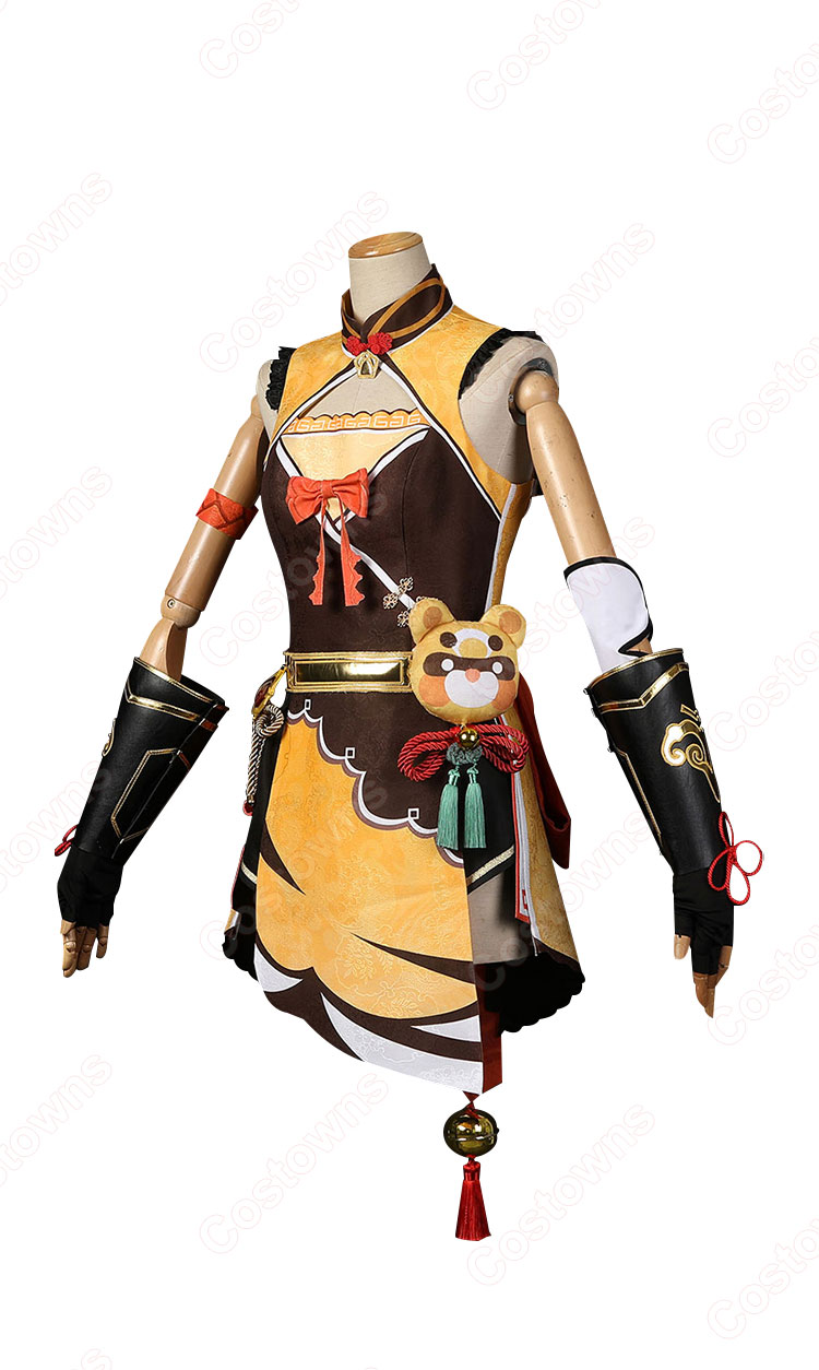 原神 香菱 コスプレ衣装 万民堂の新人シェフ cosplay 仮装 変装-3