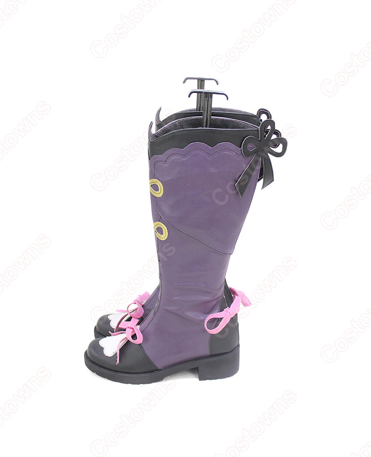 雲菫(ウンキン) コスプレ靴 『原神』 コスプレ シューズ コスプレ用 道具-5