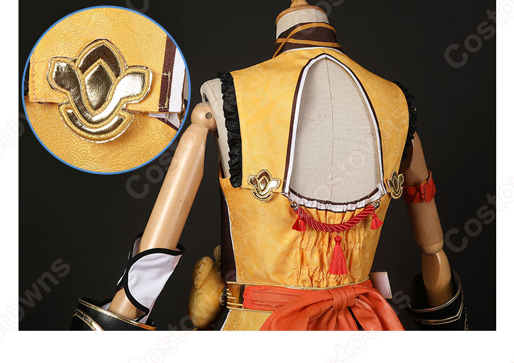 原神 香菱 コスプレ衣装 万民堂の新人シェフ cosplay 仮装 変装-6