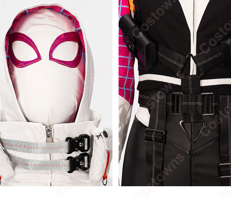 スパイダーウーマン グウェン・ステイシー コスプレ衣装-5