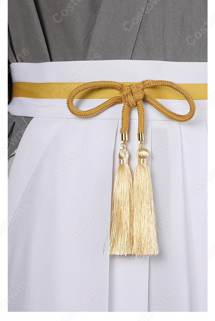 雪晴れに綻ぶ椿 神里綾人 剣道着 コスプレ衣装 『原神』 社奉行の現代当主 cosplay 仮装 変装-9