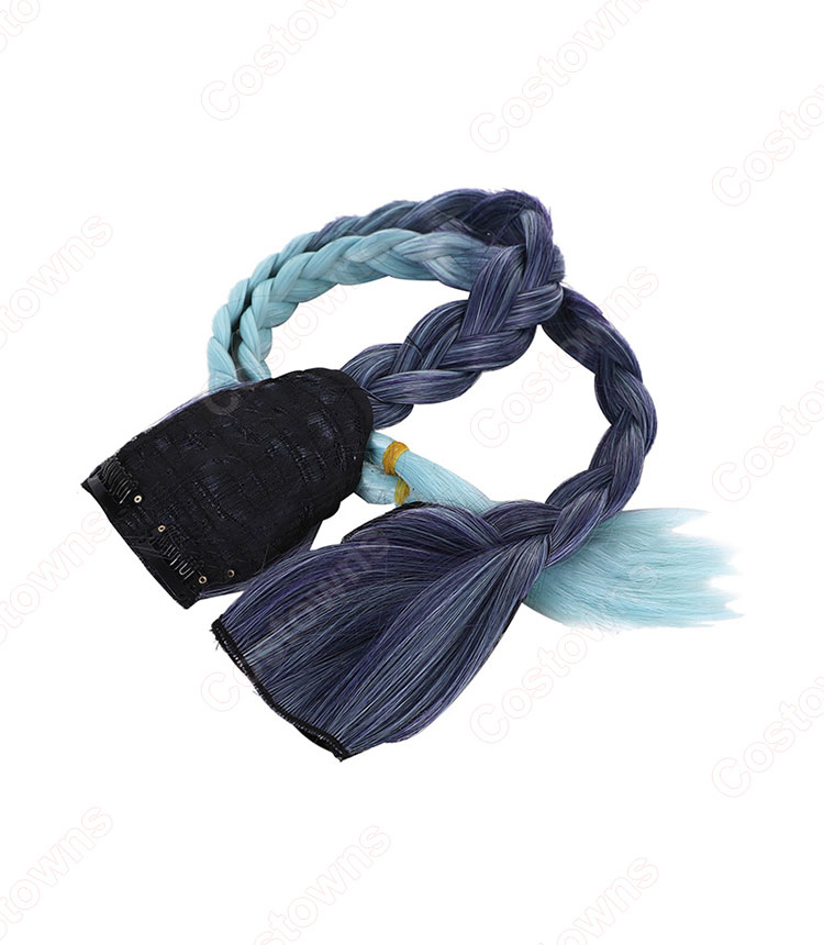 雲菫(ウンキン) コスプレウィッグ 『原神』 璃月 雲翰社 座長 耐熱かつら cosplay wig 通販-7