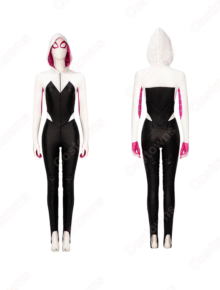 スパイダーウーマン グウェン・ステイシー コスプレ衣装-3