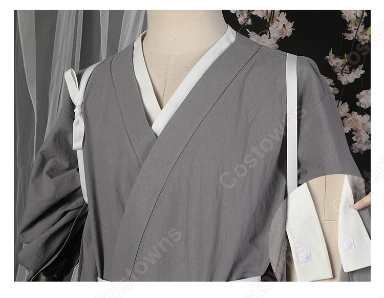 雪晴れに綻ぶ椿 神里綾人 剣道着 コスプレ衣装 『原神』 社奉行の現代当主 cosplay 仮装 変装-5