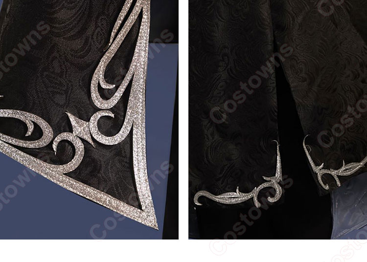 占い師(イライ・クラーク) ノワール コスプレ衣装 『IdentityV 第五人格』 純白の預言者 cosplay 仮装 変装-10