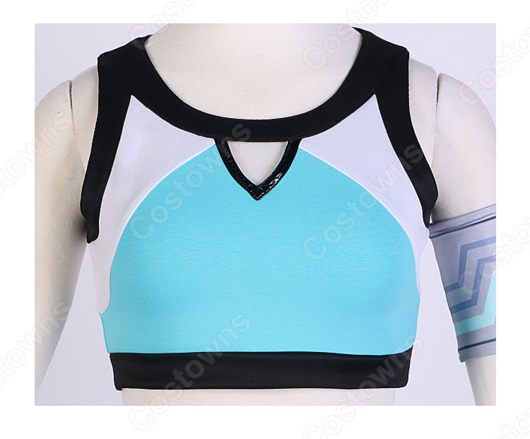 プロセカ Awake Now 白石杏 コスプレ衣装 『プロジェクトセカイ カラフルステージ！ feat. 初音ミク』 Vivid BAD SQUAD × 初音ミク MV衣装 cosplay 仮装 変装-6