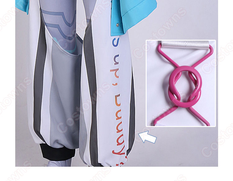 プロセカ Awake Now 白石杏 コスプレ衣装 『プロジェクトセカイ カラフルステージ！ feat. 初音ミク』 Vivid BAD SQUAD × 初音ミク MV衣装 cosplay 仮装 変装-9