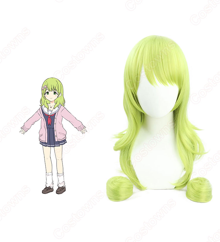 VTuber 森中花咲 コスプレウィッグ 『にじさんじ』 耐熱かつら cosplay wig 通販-5