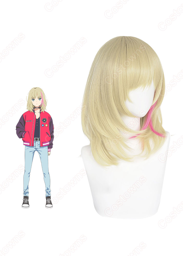 ワンエグ 川井リカ コスプレウィッグ 『ワンダーエッグ・プライオリティ』 耐熱かつら cosplay wig 通販-2