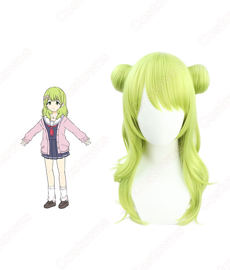 VTuber 森中花咲 コスプレウィッグ 『にじさんじ』 耐熱かつら cosplay wig 通販-1