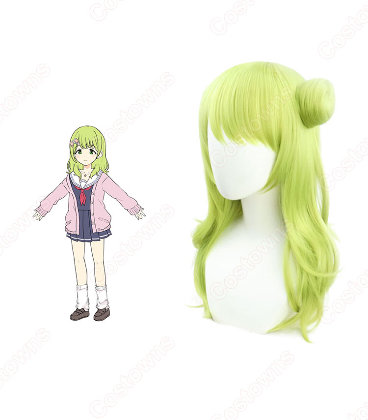 VTuber 森中花咲 コスプレウィッグ 『にじさんじ』 耐熱かつら cosplay wig 通販-3