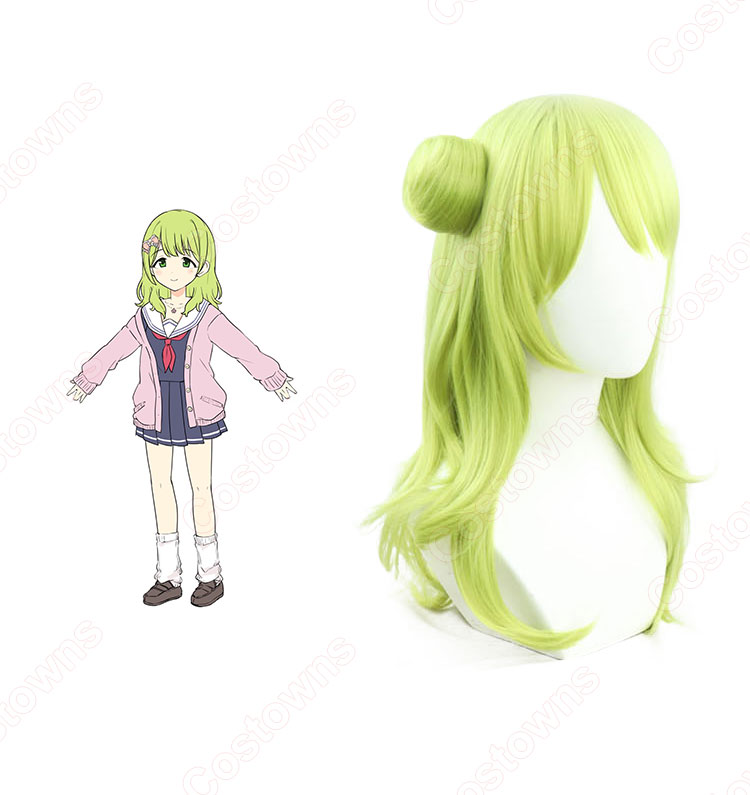 VTuber 森中花咲 コスプレウィッグ 『にじさんじ』 耐熱かつら cosplay wig 通販-4