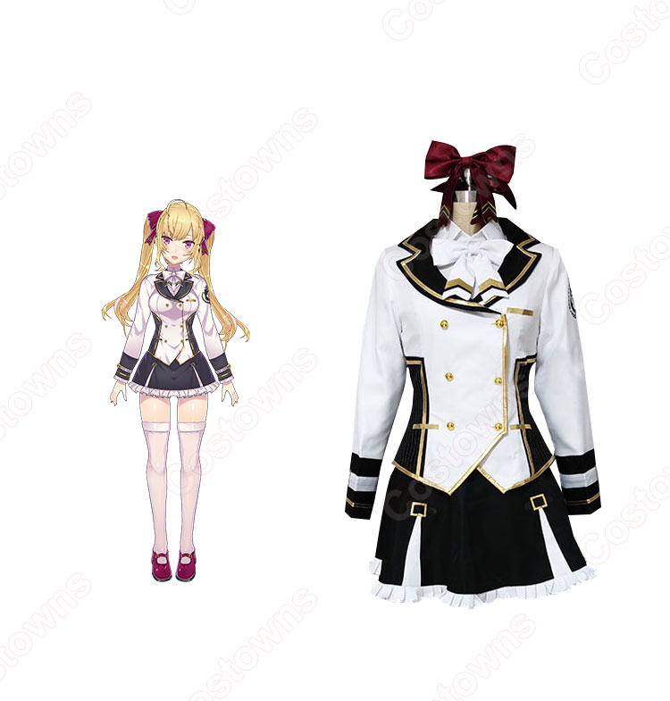 VTuber 鷹宮リオン 制服 コスプレ衣装 『にじさんじ』 cosplay 仮装 変装-1