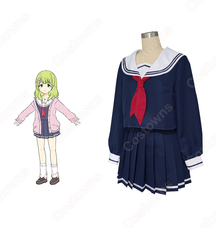 VTuber 森中花咲 5万人記念衣装 オトナver.学生服 コスプレ衣装 VTuber 森中花咲 5万人記念衣装 オトナver.学生服 コスプレ衣装