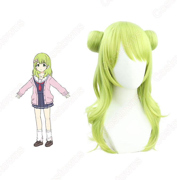 VTuber 森中花咲 コスプレウィッグ 『にじさんじ』 耐熱かつら cosplay wig 通販-2
