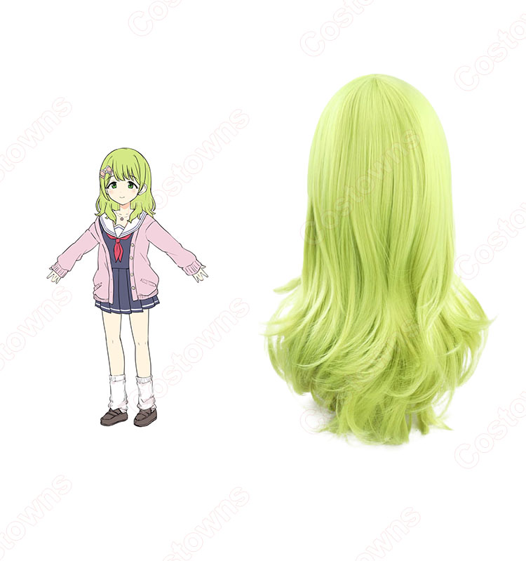 VTuber 森中花咲 コスプレウィッグ 『にじさんじ』 耐熱かつら cosplay wig 通販-8