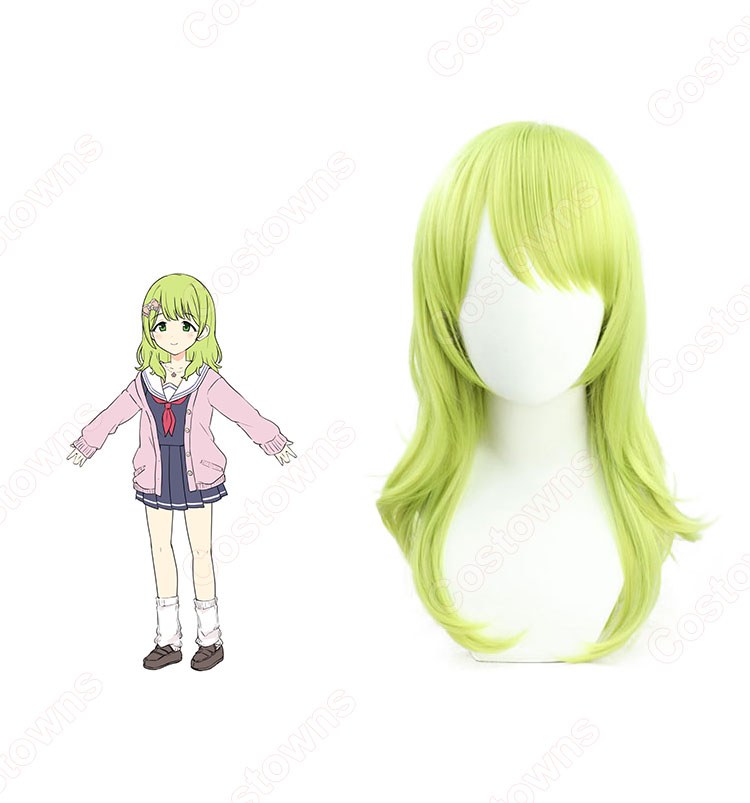 VTuber 森中花咲 コスプレウィッグ 『にじさんじ』 耐熱かつら cosplay wig 通販-7