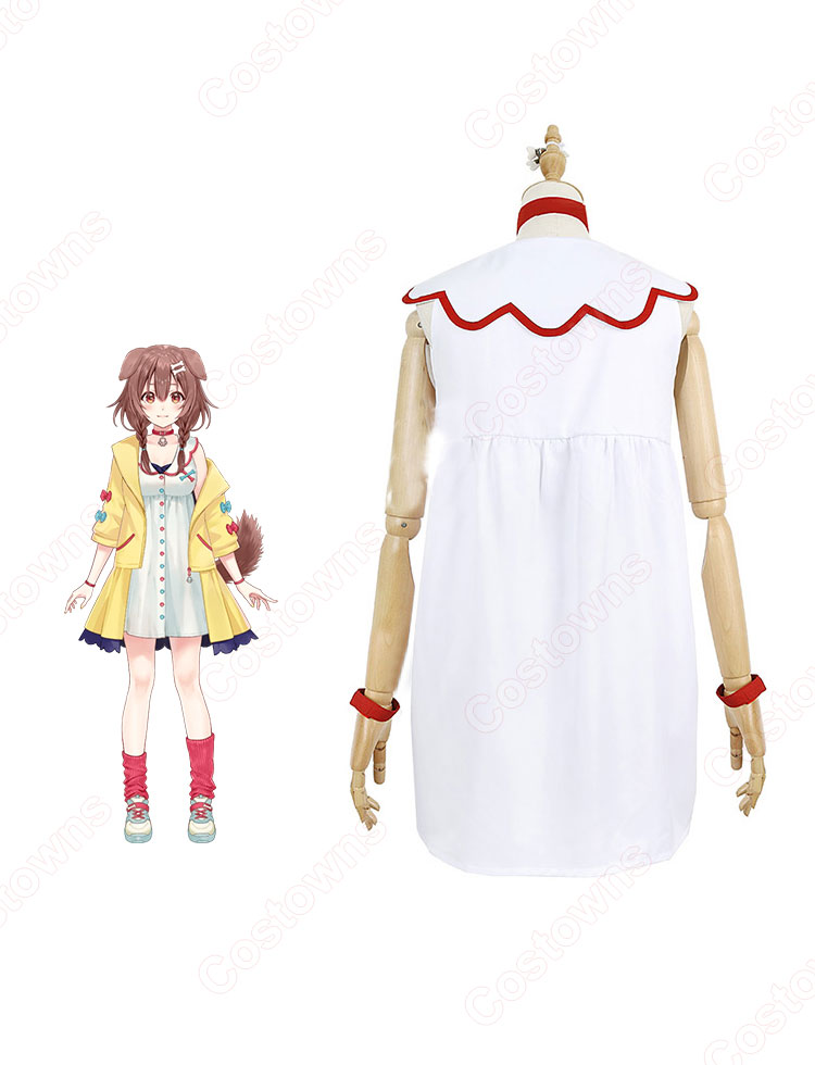 vtuber 戌神ころね コスプレ衣装 「hololive(ホロライブ)」 cosplay 仮装 変装-5