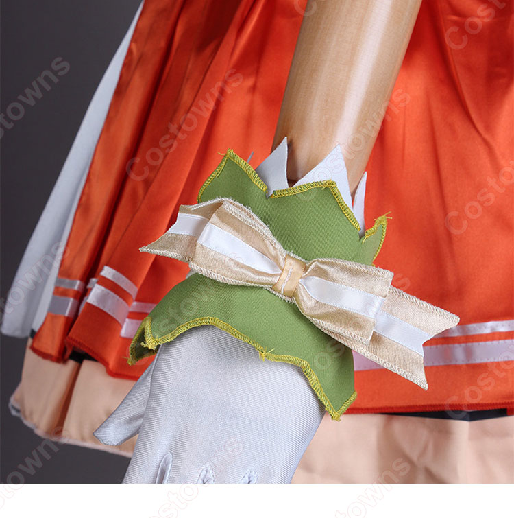 VTuber 夏色まつり アイドル衣装 コスプレ衣装 「hololive（ホロライブ）」 ノンストップ・ストーリー衣装 cosplay 仮装 変装-11