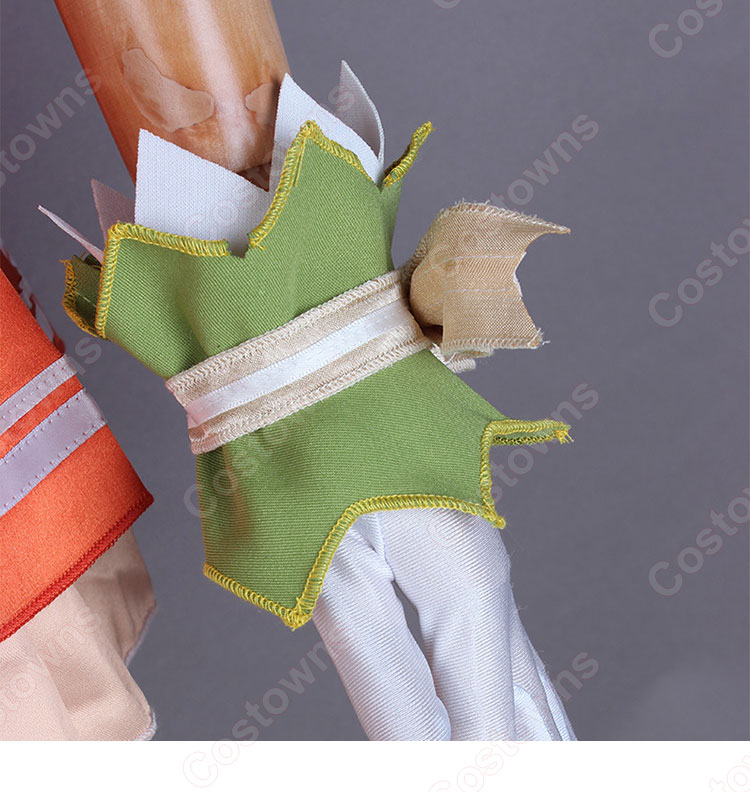 VTuber 夏色まつり アイドル衣装 コスプレ衣装 「hololive（ホロライブ）」 ノンストップ・ストーリー衣装 cosplay 仮装 変装-10