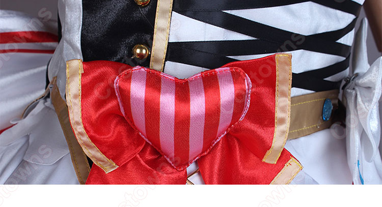 VTuber 赤井はあと アイドル衣装 コスプレ衣装 「hololive（ホロライブ）」 cosplay 仮装 変装-6