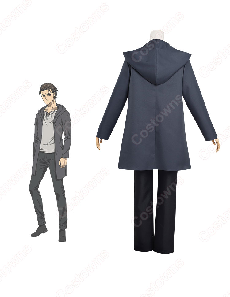 エレン・イェーガー コスプレ衣装 『進撃の巨人』 The Final Season cosplay 仮装 変装-3