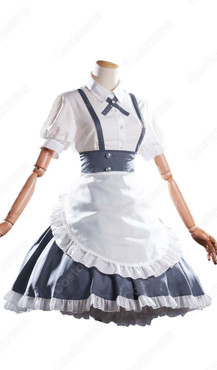 よふかしのうた 七草ナズナ メイド服 コスプレ衣装 - Costowns