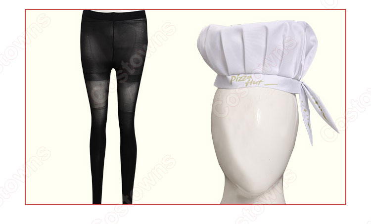 ピザハット×原神 エウルア コラボ衣装 コスプレ衣装-5