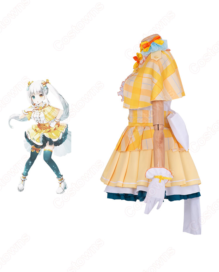 VTuber 神楽めあ あまのじゃく コスプレ衣装-5