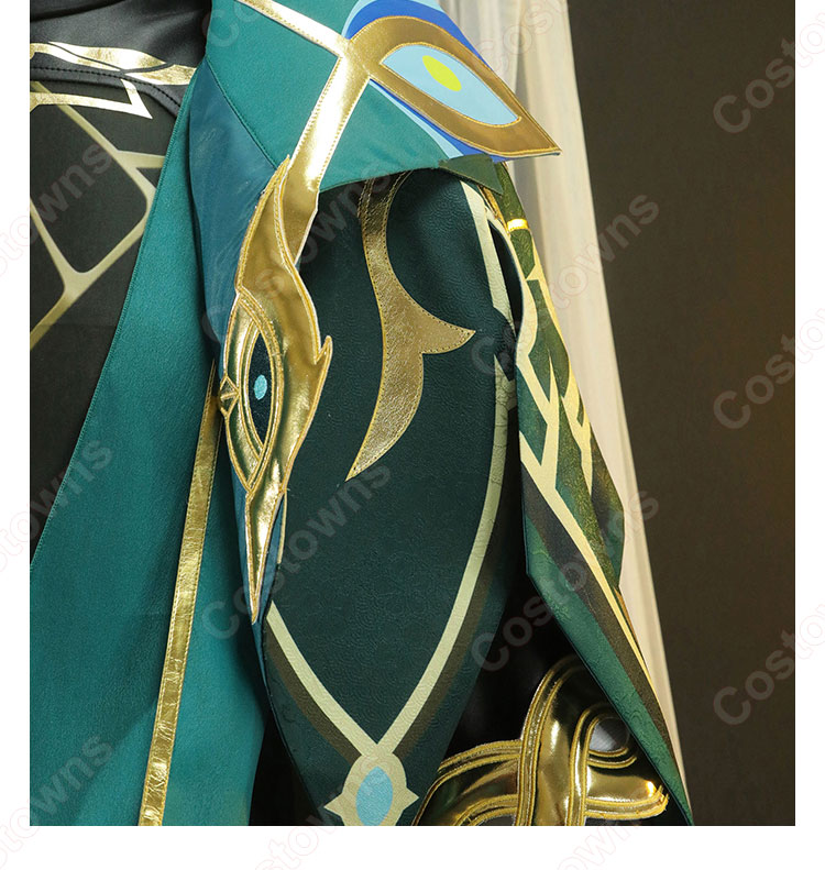 原神 アルハイゼン コスプレ衣装-6