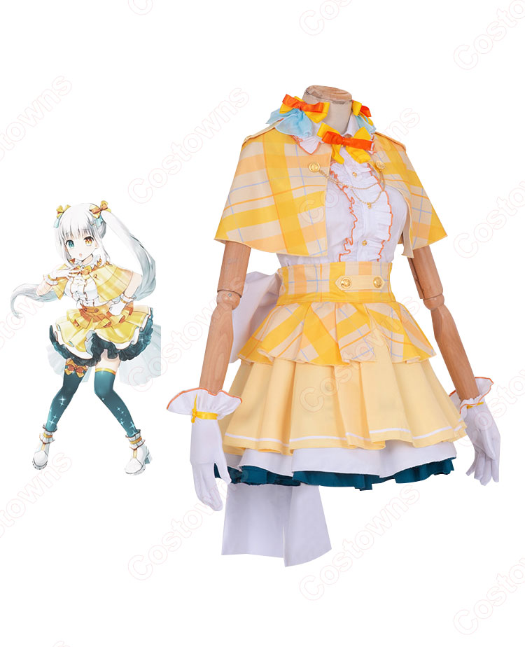 VTuber 神楽めあ あまのじゃく コスプレ衣装-4