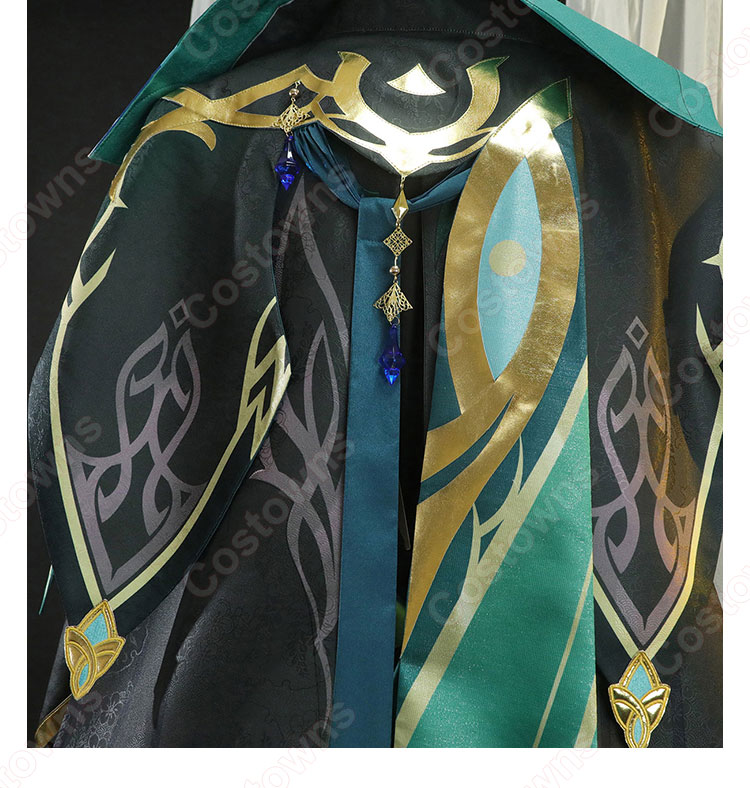 原神 アルハイゼン コスプレ衣装-7