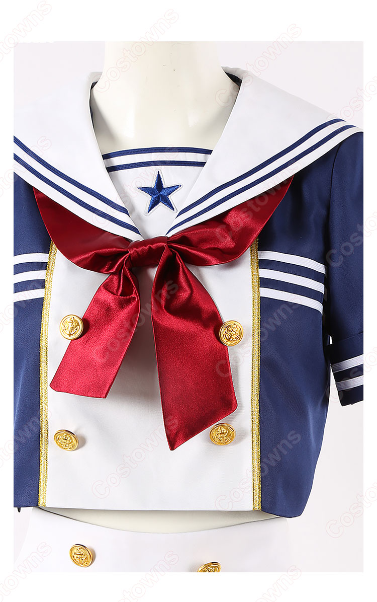 あんスタ 全員 ルーム衣装 海軍服 セーラー服 コスプレ衣装 『あんさんぶるスターズ！』 cosplay 仮装 変装-5