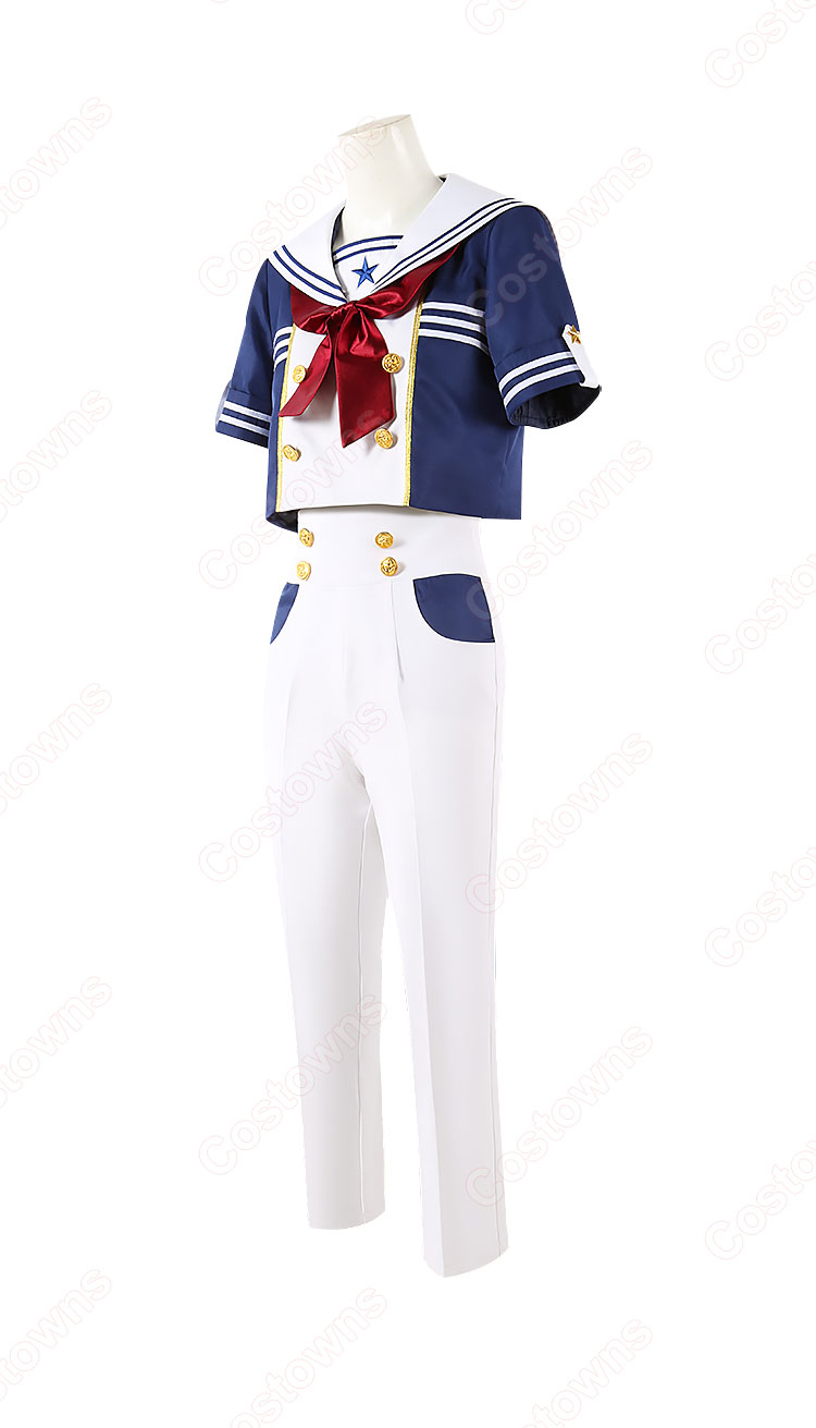 Amazon.co.jp: [GenericBrands] 漫雅cos（あんスタ）マドモアゼル 冬制服 パニエ付き☆コスプレ衣装 (S, 女性) :  ホビー