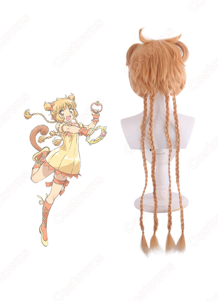 東京ミュウミュウ 黄歩鈴 ミュウプリン コスプレウィッグ-4